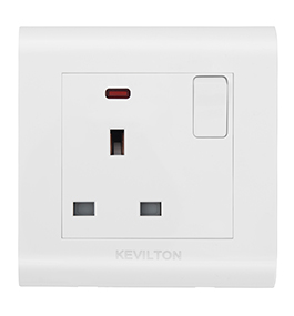 13A SOCKET WITH NEON