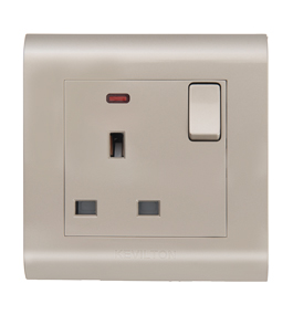 13A SOCKET WITH NEON