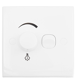 LIGHT DIMMER WITH 1 GANG